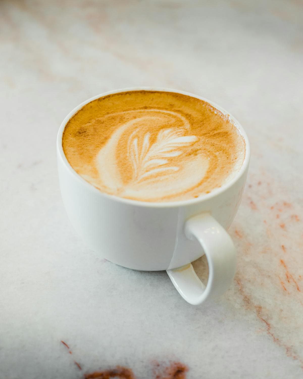 Café con Leche — Coffee with Milk. Authentic Puerto Rican food at El Punto Sandwichera, Allentown, PA.