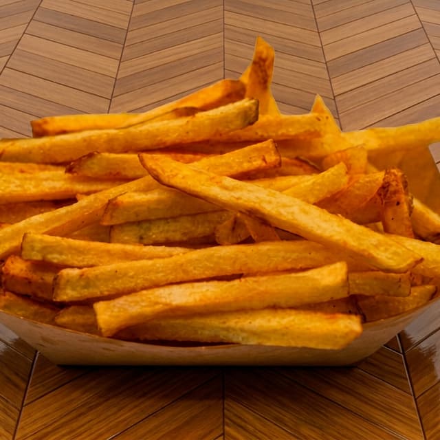 French Fries — Crispy & Golden. Authentic Puerto Rican food at El Punto Sandwichera, Allentown, PA.