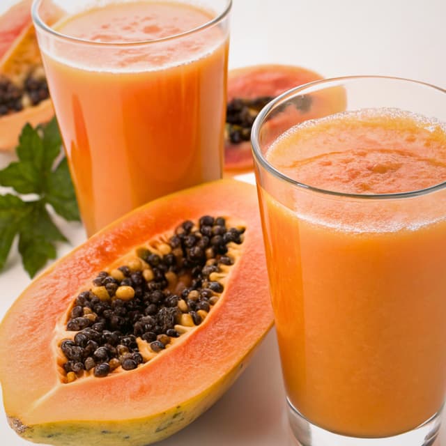 Papaya Shake — Tropical · Sweet. Authentic Puerto Rican food at El Punto Sandwichera, Allentown, PA.