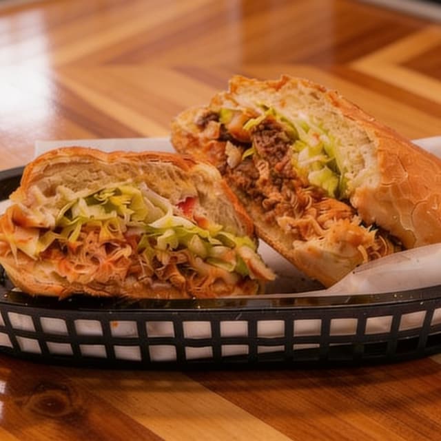 Punto Max — Pollo, Bistec y Camarón · Chicken, Steak & Shrimp. Authentic Puerto Rican food at El Punto Sandwichera, Allentown, PA.