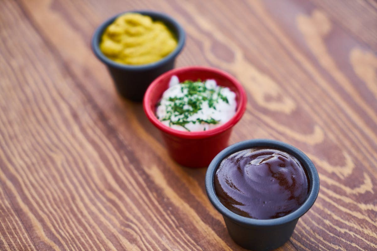 MayoKetchup — Sauce Cup. Authentic Puerto Rican food at El Punto Sandwichera, Allentown, PA.